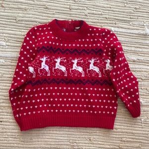 Vintage scandi toddler sweater